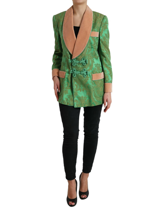 Blazer croisé Dolce &amp; Gabbana Floral Elegance