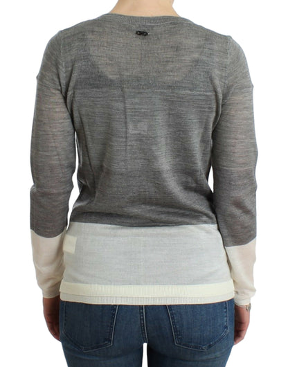Costume National Chic Gris Léger Cardigan