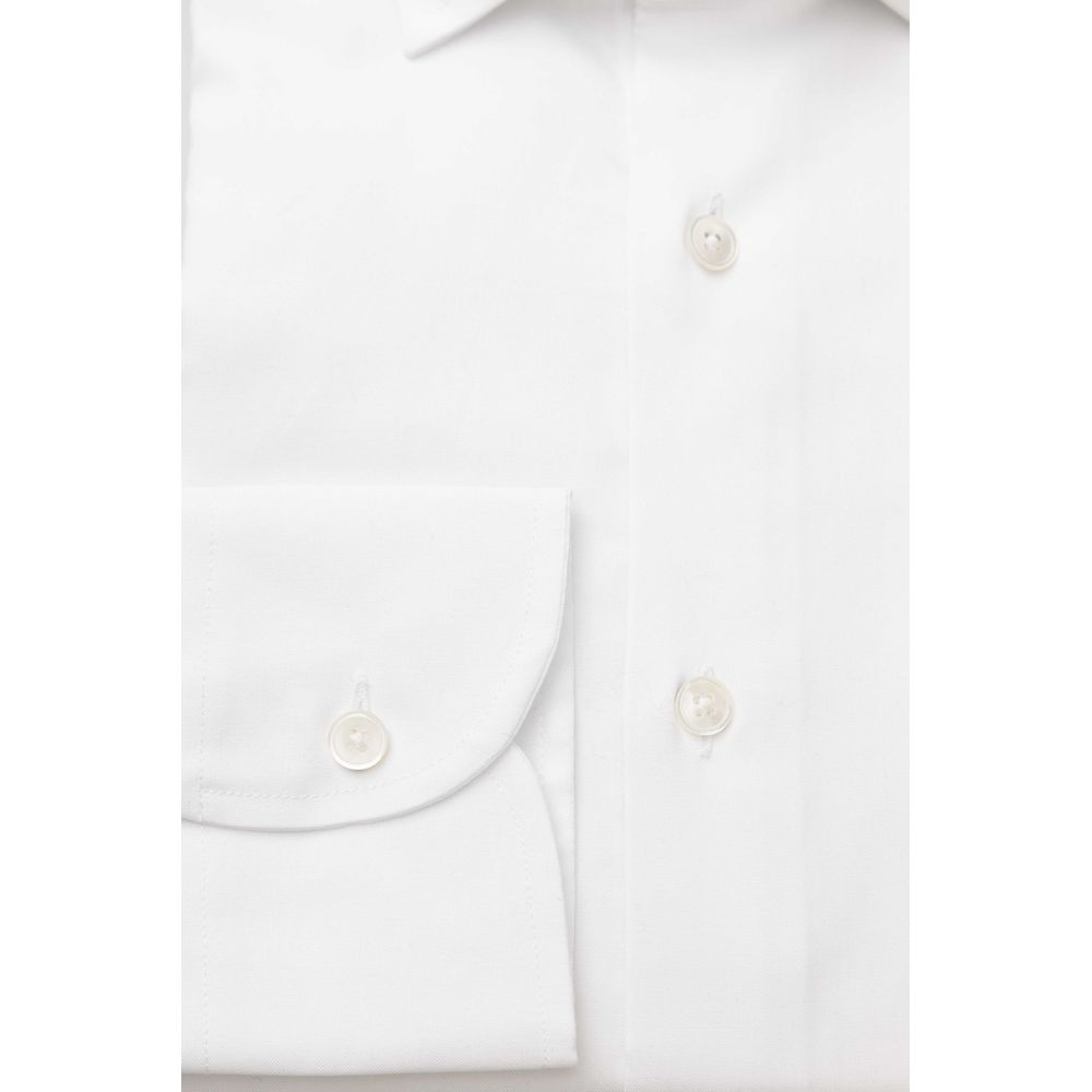Bagutta White Cotton Men Shirt by Bagutta