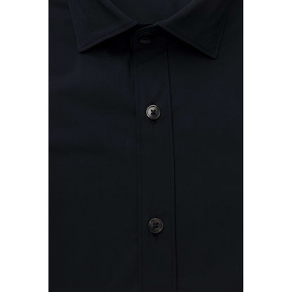 Bagutta Blue Cotton Men Shirt by Bagutta