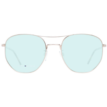 Lunettes de soleil unisexes Tommy Hilfiger or rose