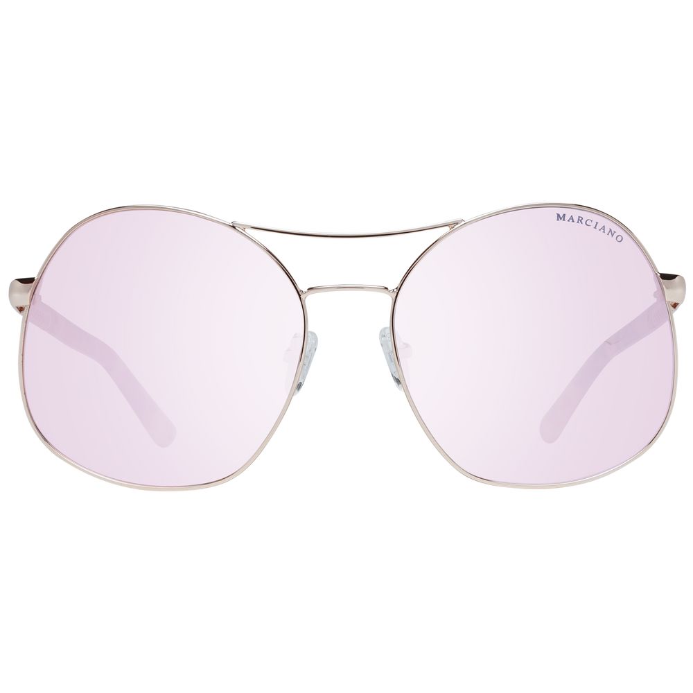 Lunettes de soleil Marciano by Guess Rose Gold pour femme