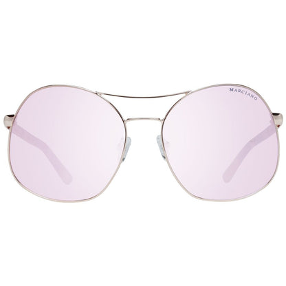 Lunettes de soleil Marciano by Guess Rose Gold pour femme