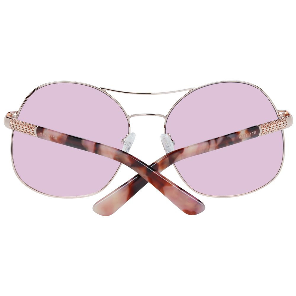 Lunettes de soleil Marciano by Guess Rose Gold pour femme