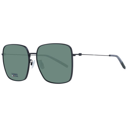 Lunettes de soleil unisexes noires Tommy Hilfiger