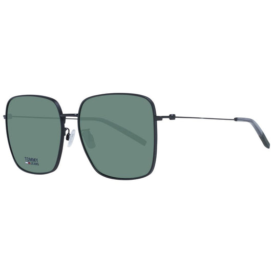 Lunettes de soleil unisexes noires Tommy Hilfiger
