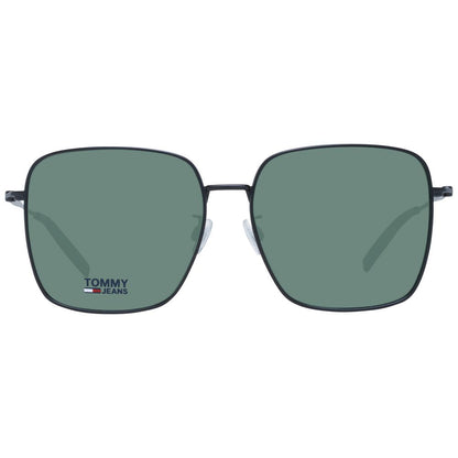 Lunettes de soleil unisexes noires Tommy Hilfiger