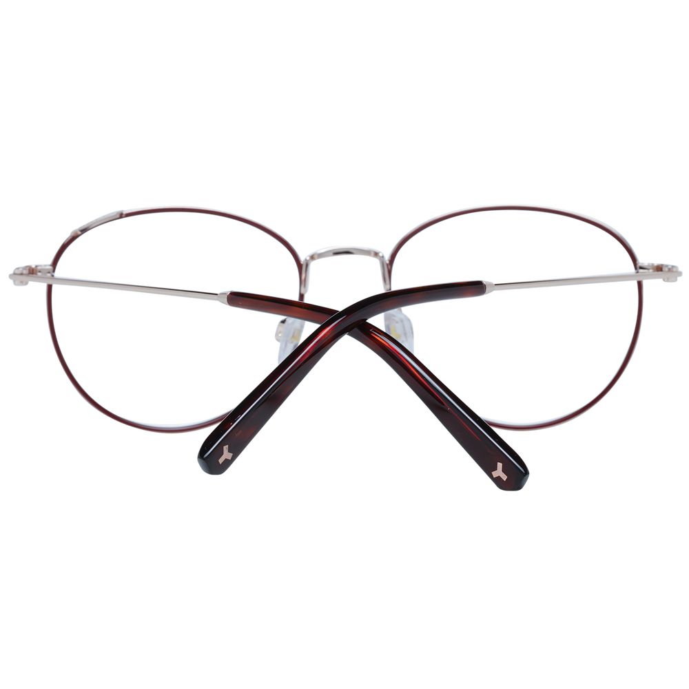 Montures optiques unisexes Bally Burgundy