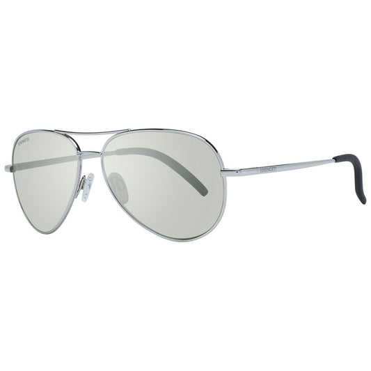 Lunettes de soleil unisexes argentées Serengeti