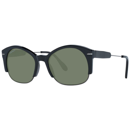 Lunettes de soleil unisexes noires Serengeti