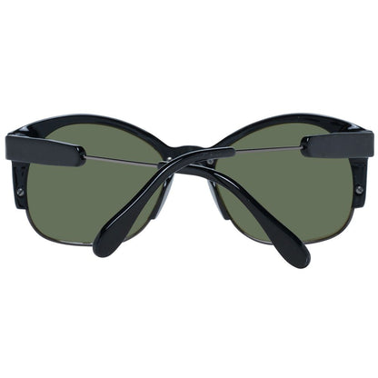 Lunettes de soleil unisexes noires Serengeti