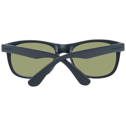Lunettes de soleil unisexes noires Serengeti