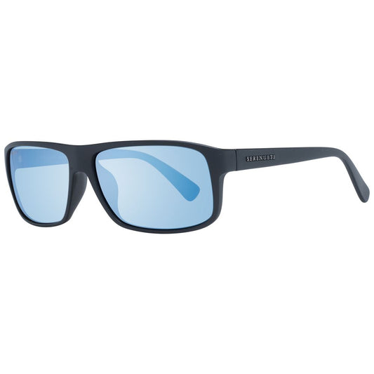 Lunettes de soleil unisexes noires Serengeti