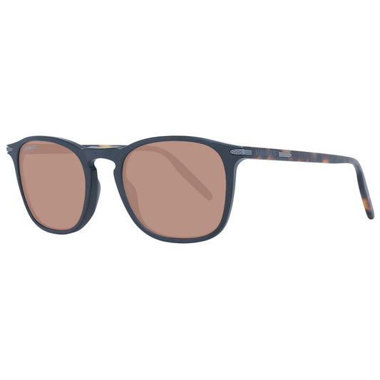 Lunettes de soleil unisexes noires Serengeti