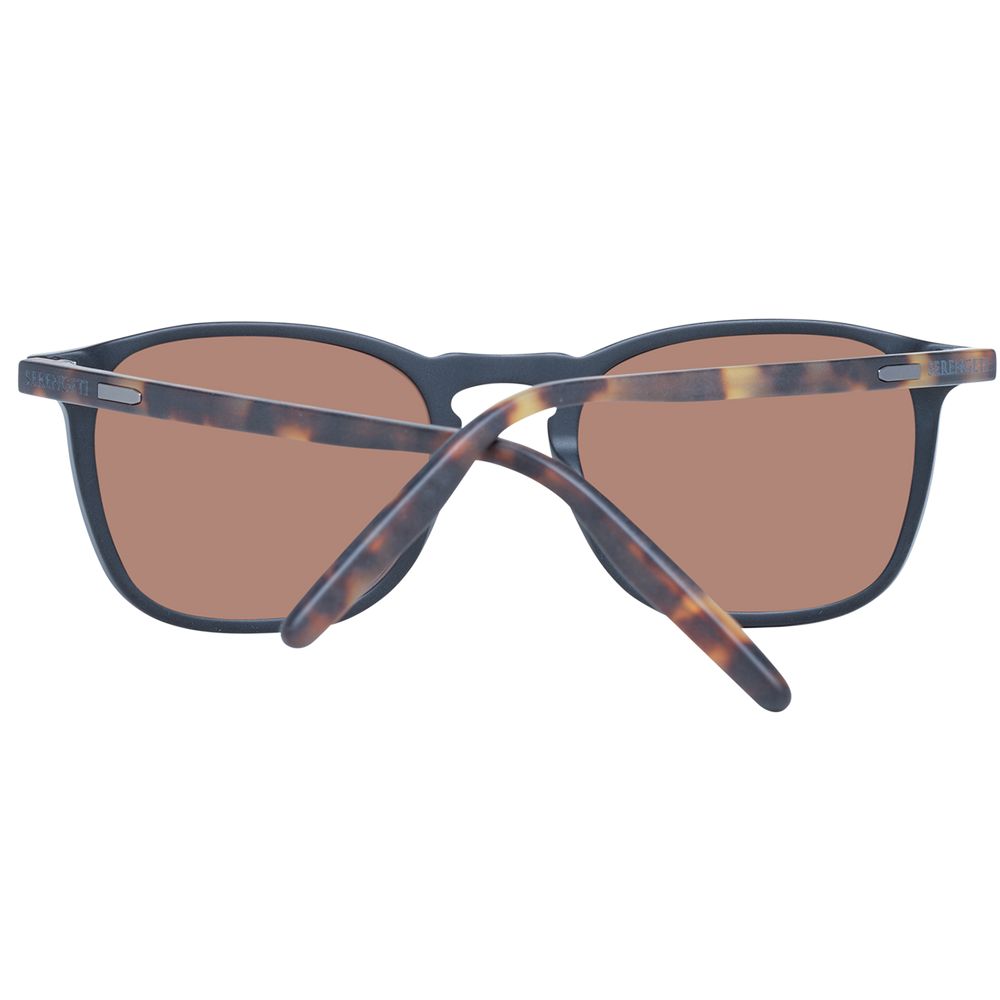 Lunettes de soleil unisexes noires Serengeti