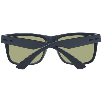 Lunettes de soleil unisexes noires Serengeti