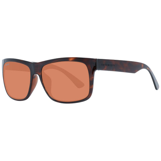 Lunettes de soleil unisexes marron Serengeti