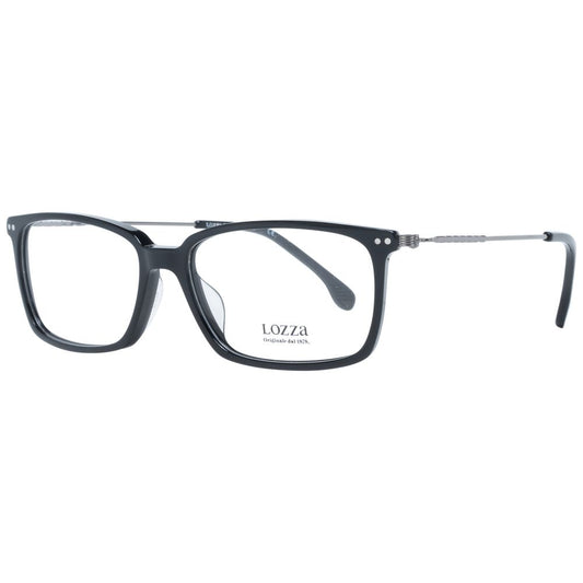Montures optiques noires pour hommes Lozza