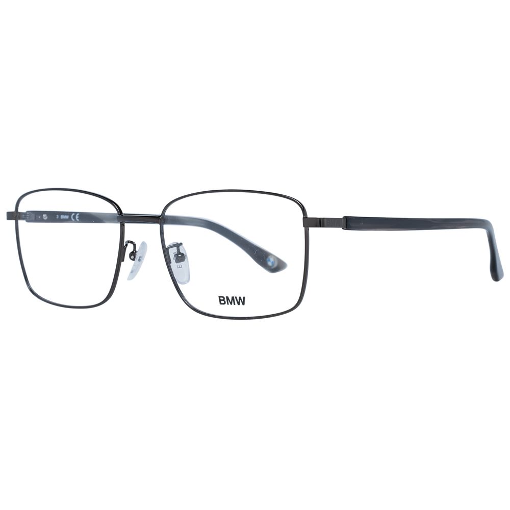 Montures optiques BMW grises pour hommes