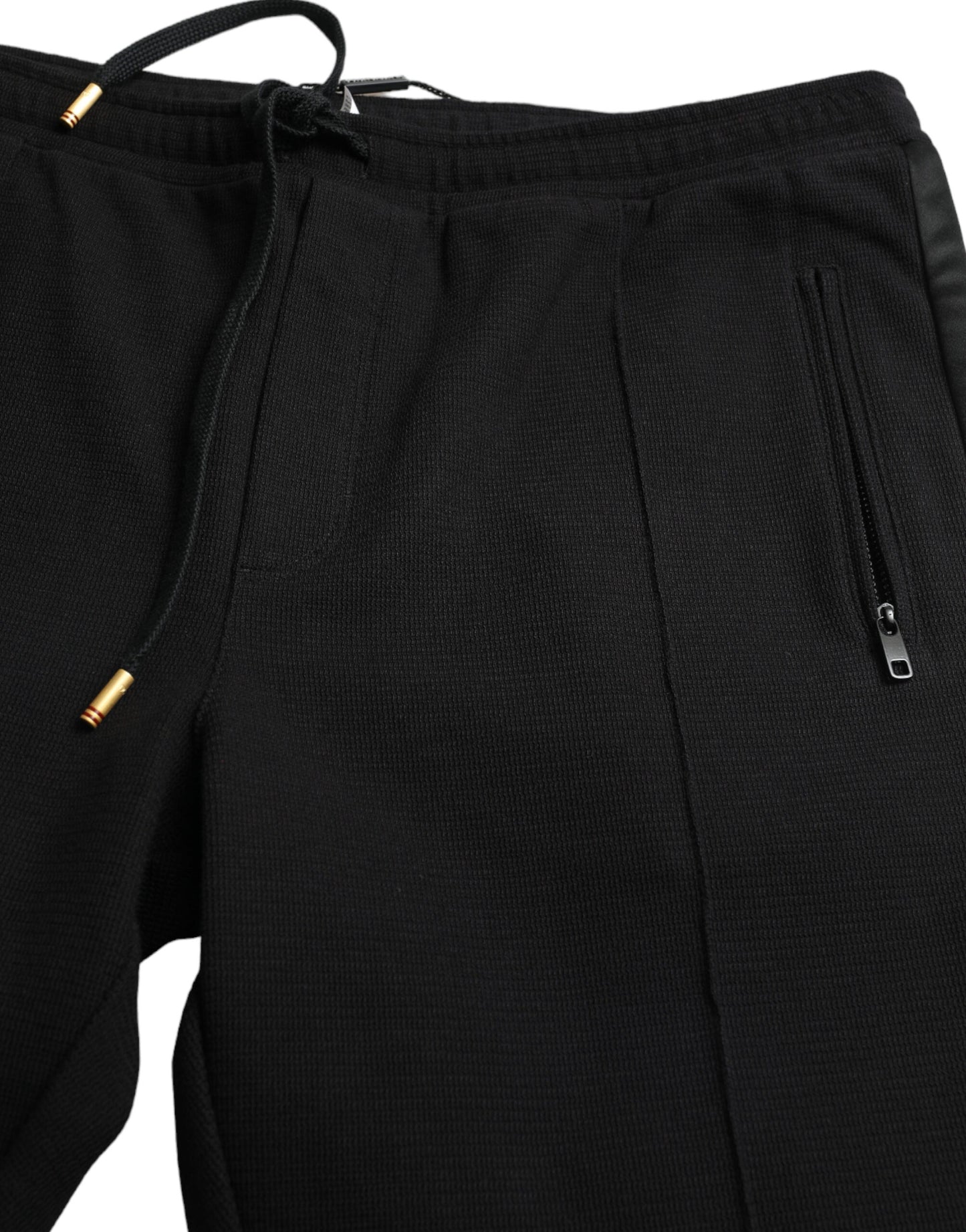 Dolce & Gabbana Black Cotton Skinny Jogger Sweatpants Pants by Dolce & Gabbana