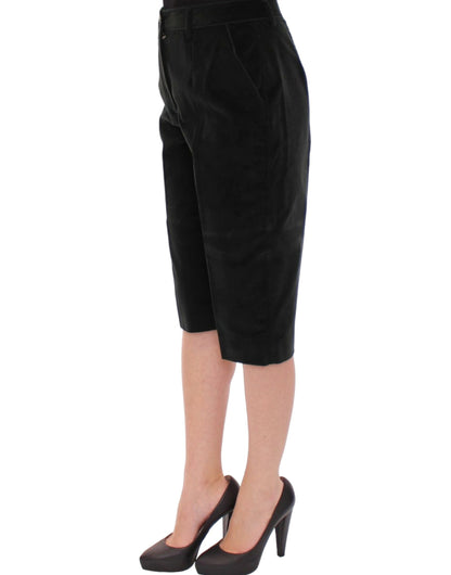 Dolce &amp; Gabbana Black cotton shorts pants