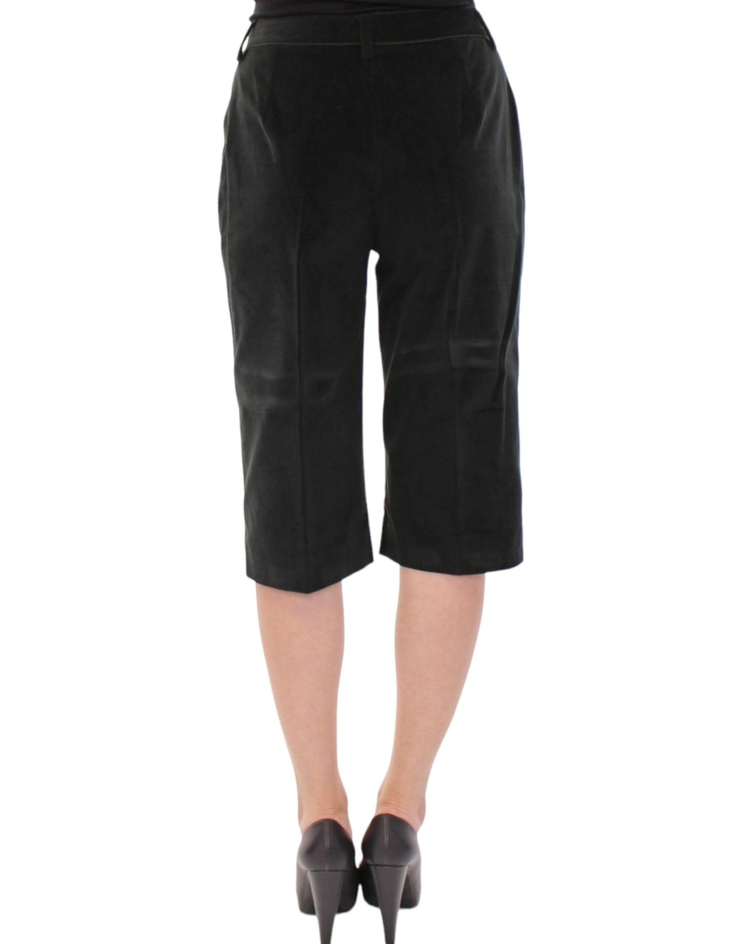 Dolce &amp; Gabbana Black cotton shorts pants