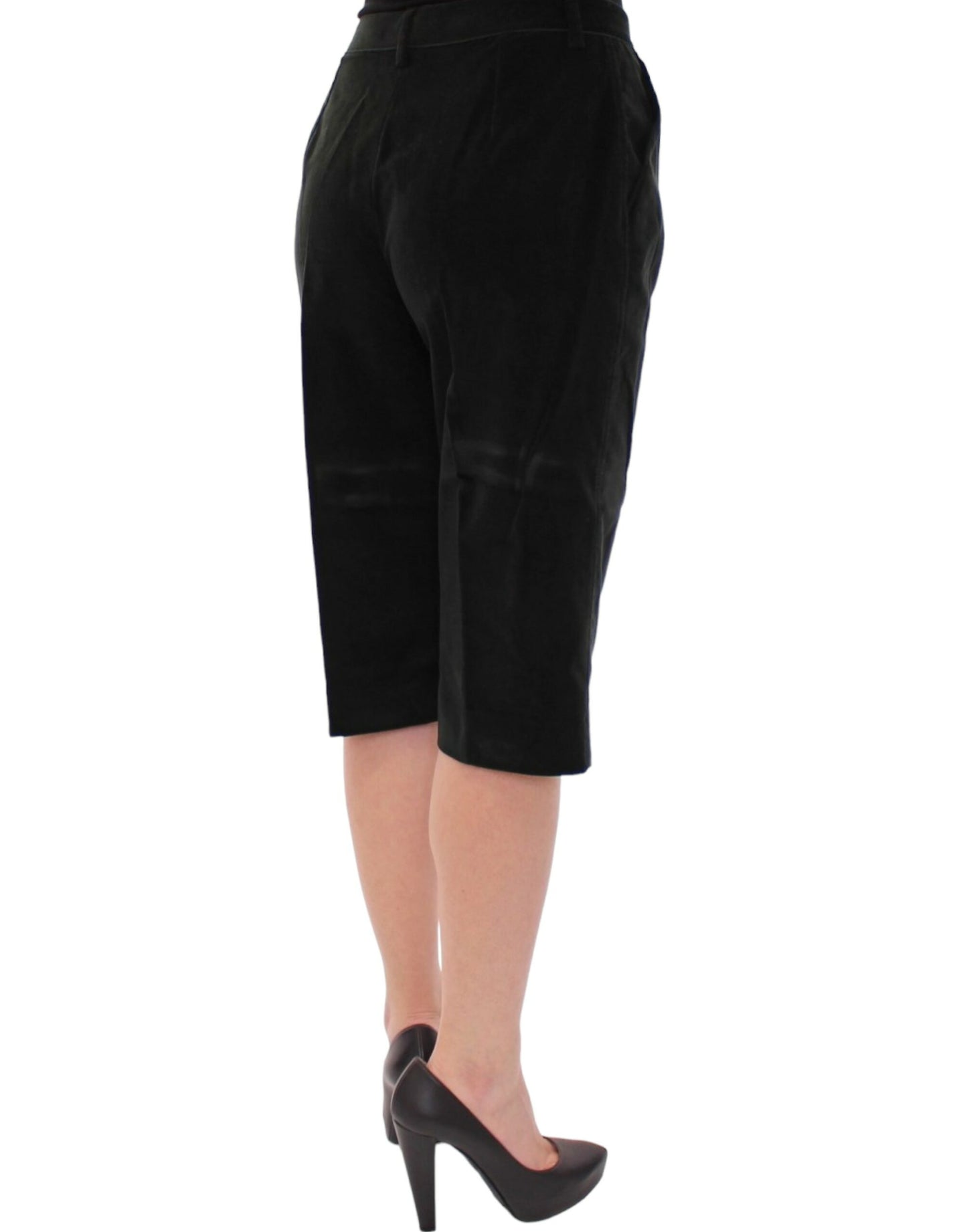 Dolce &amp; Gabbana Black cotton shorts pants