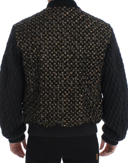 Dolce &amp; Gabbana - Veste de créateur élégante à paillettes noires