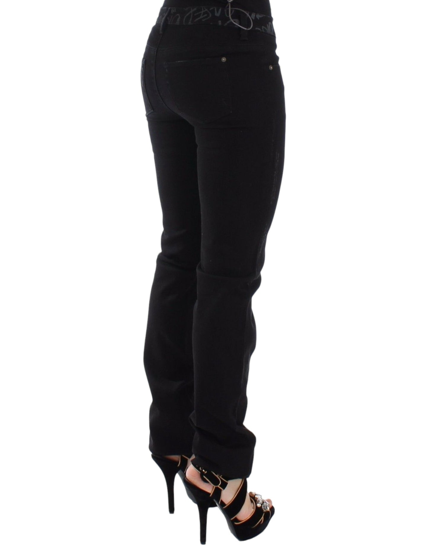 Jean skinny noir chic Ermanno Scervino
