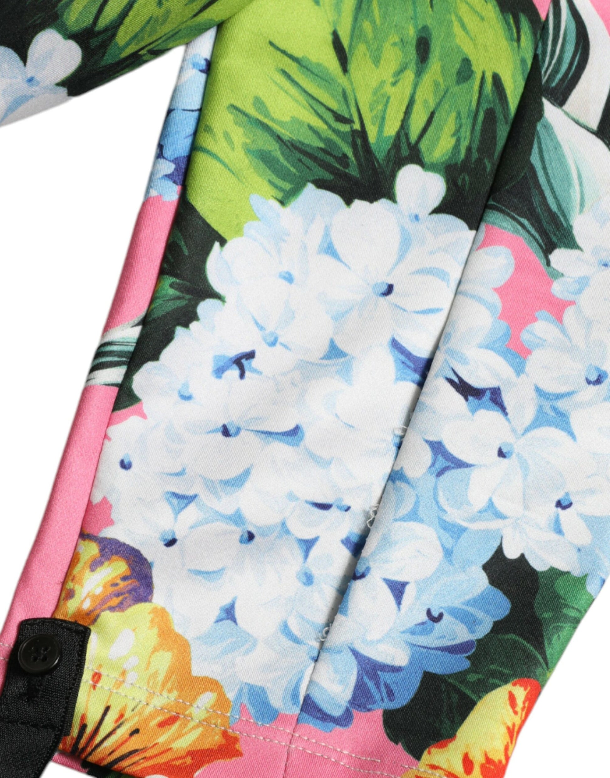 Dolce & Gabbana Multicolor Floral High Waist Leggings Pants by Dolce & Gabbana