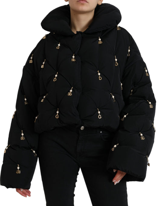 Veste matelassée élégante Dolce &amp; Gabbana ornée de perles