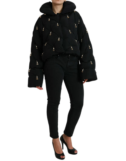Veste matelassée élégante Dolce &amp; Gabbana ornée de perles