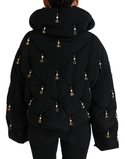 Veste matelassée élégante Dolce &amp; Gabbana ornée de perles