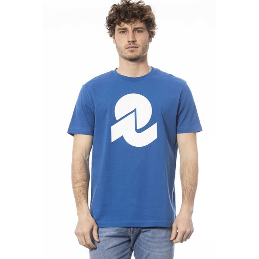 T-shirt homme en coton bleu Invicta