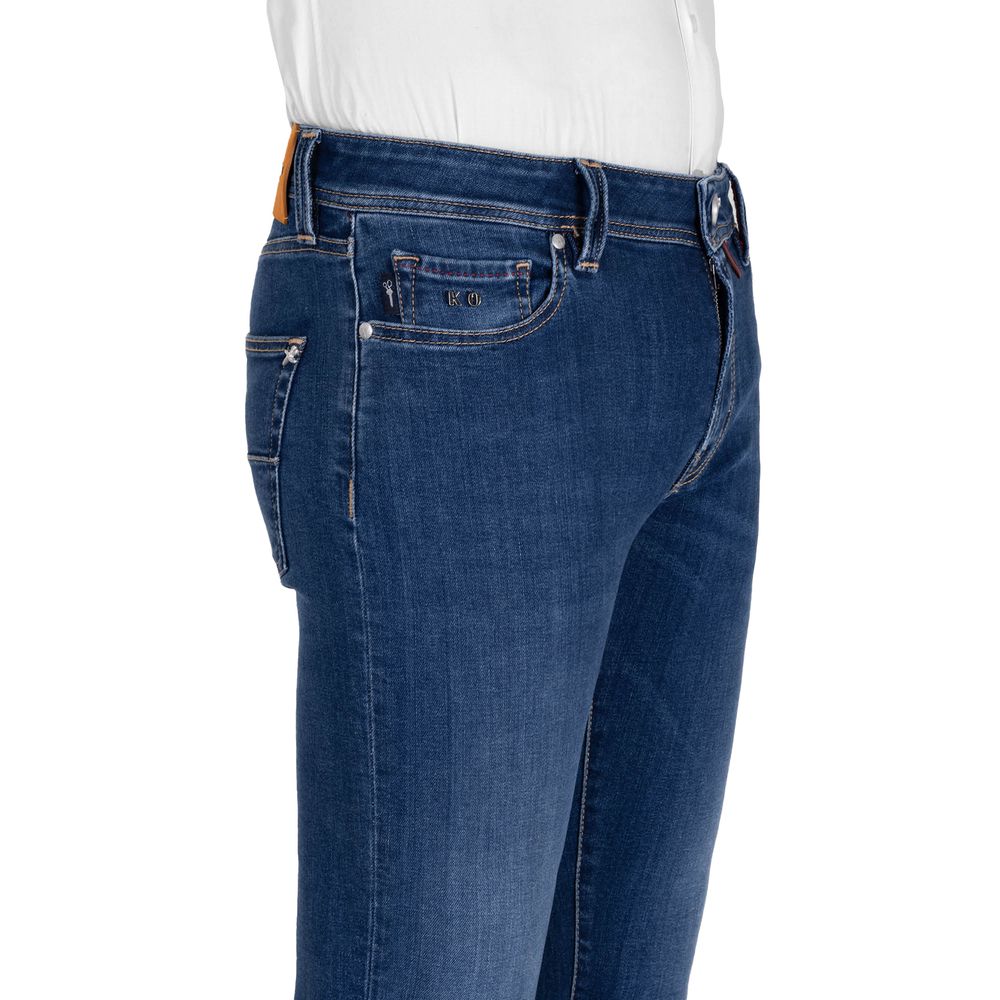 Tramarossa Elegant Stretch Cotton Men's Jeans by Tramarossa