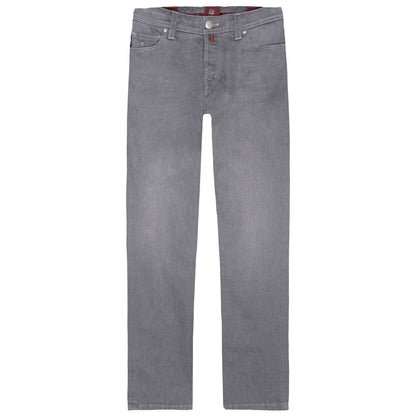 Tramarossa Gray Cotton Men's Jeans by Tramarossa