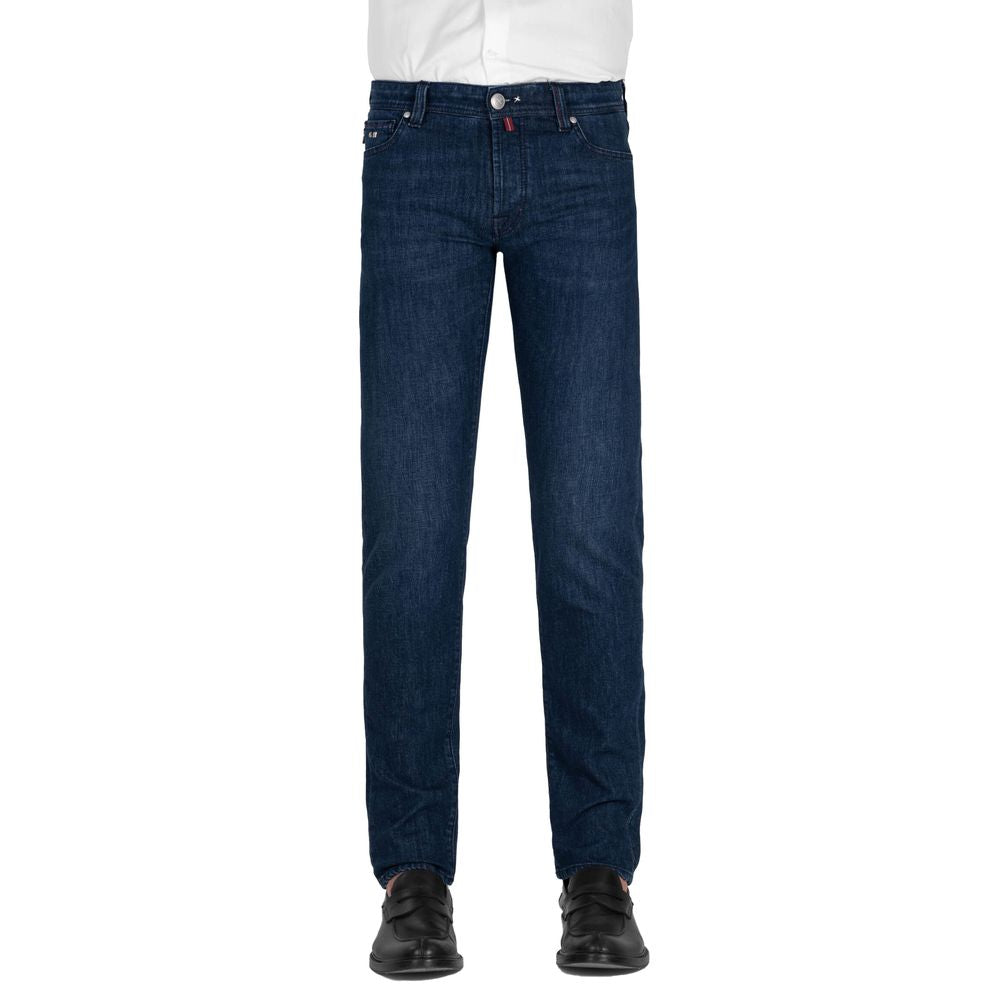 Tramarossa Elegant Stretch Cotton Men's Jeans by Tramarossa