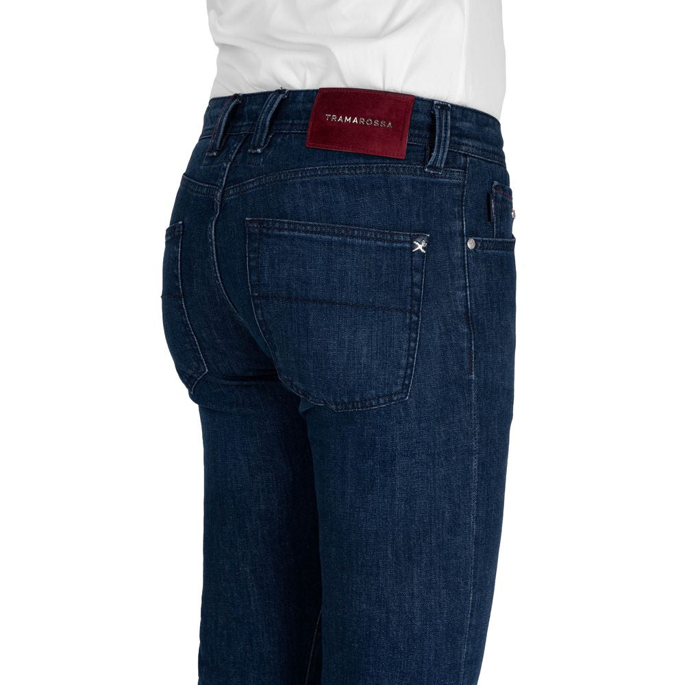Tramarossa Elegant Stretch Cotton Men's Jeans by Tramarossa