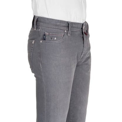 Tramarossa Gray Cotton Men's Jeans by Tramarossa