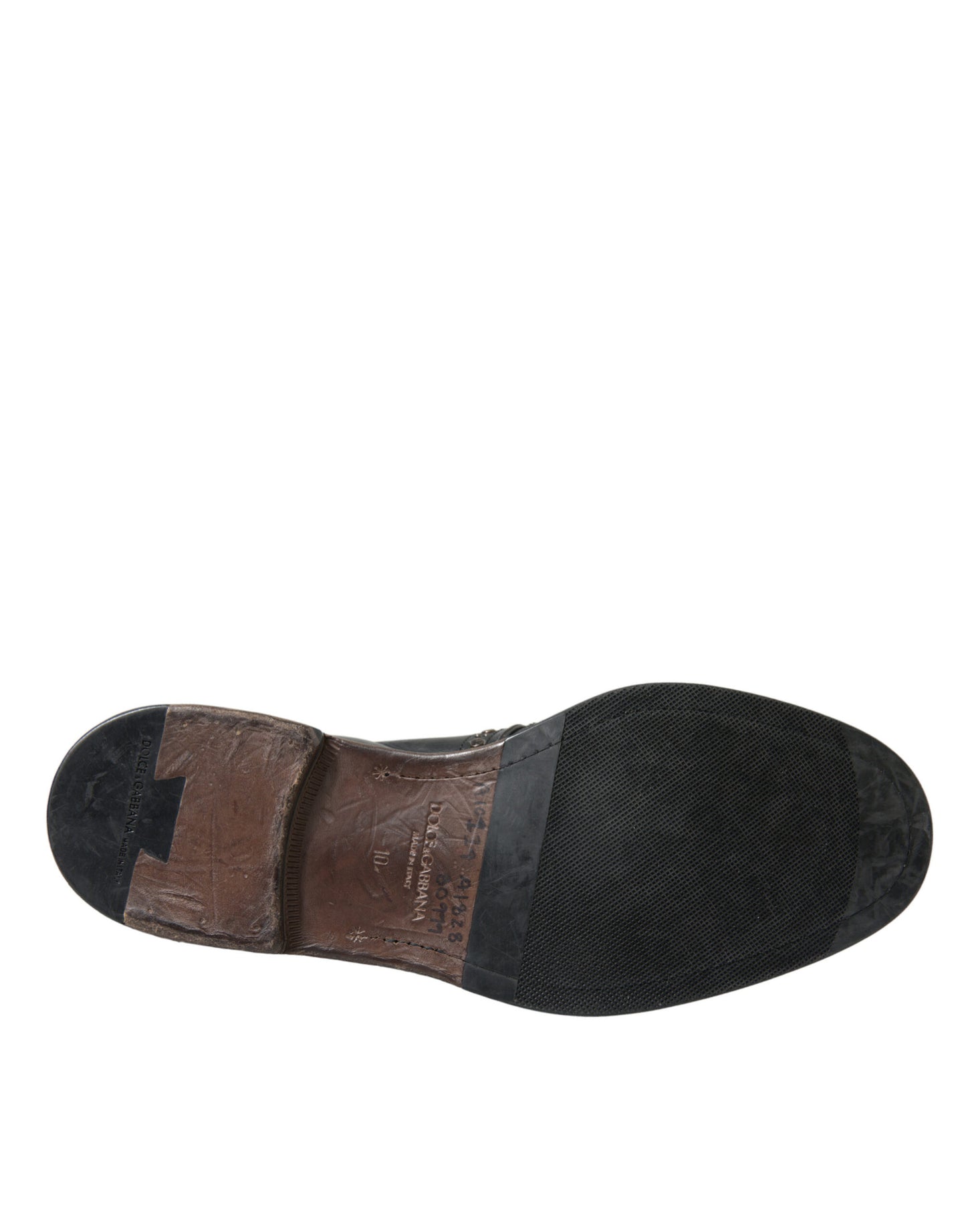 Dolce &amp; Gabbana Élégantes chaussures à boucle en cuir de veau