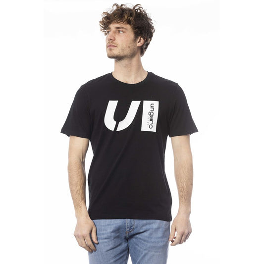 T-shirt Ungaro Sport en coton noir pour homme
