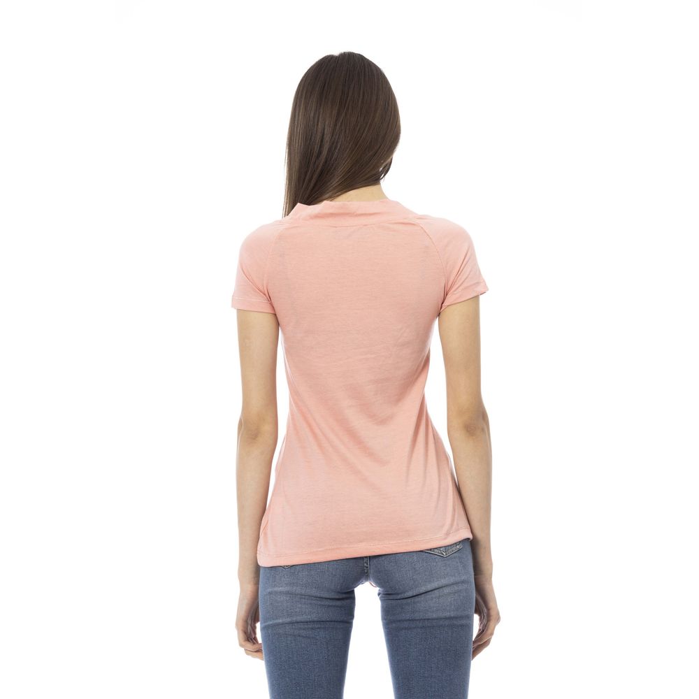 Trussardi Action Multicolor Cotton Women T-Shirt by Trussardi Action