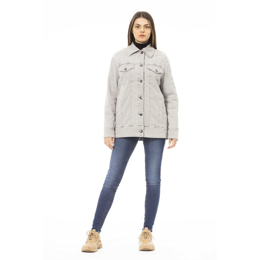 Veste en coton gris pour femme Jacob Cohen