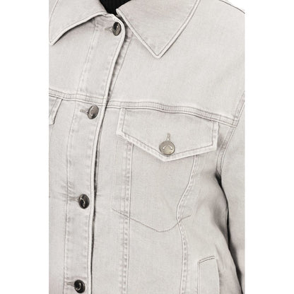 Veste en coton gris pour femme Jacob Cohen