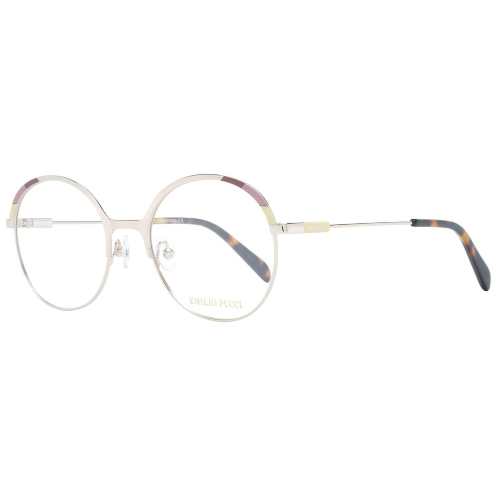 Emilio Pucci Gold Women Optical Frames by Emilio Pucci