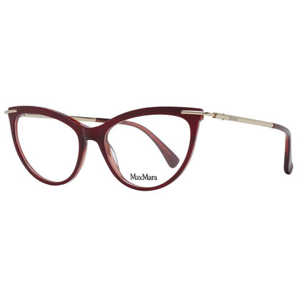 Max Mara Burgundy Women Optical Frames by Max Mara