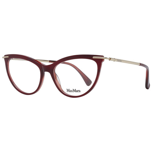 Max Mara Burgundy Women Optical Frames by Max Mara