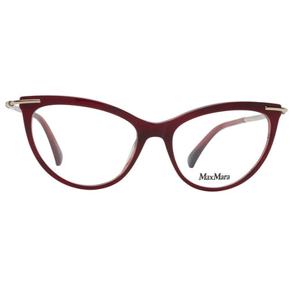 Max Mara Burgundy Women Optical Frames by Max Mara