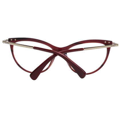 Max Mara Burgundy Women Optical Frames by Max Mara