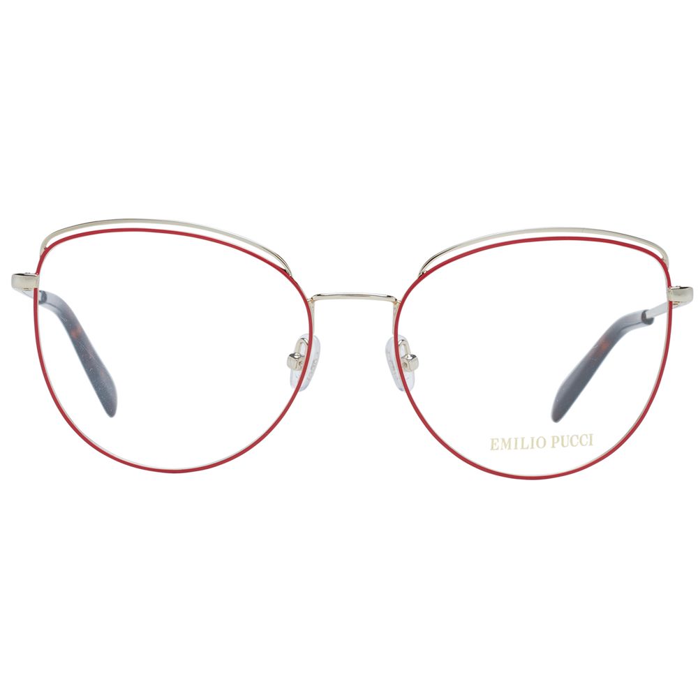 Emilio Pucci Red Women Optical Frames by Emilio Pucci